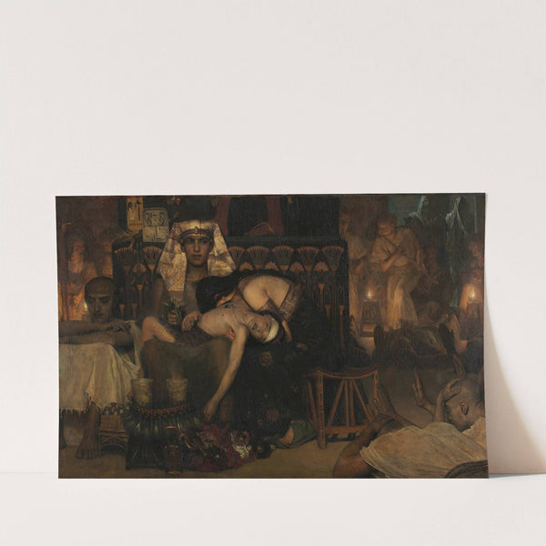 The Death of the Pharaoh’s Firstborn Son (1872) by Lawrence Alma-Tadema