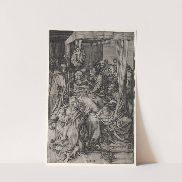 The Death of the Virgin (1470–75) by Martin Schongauer