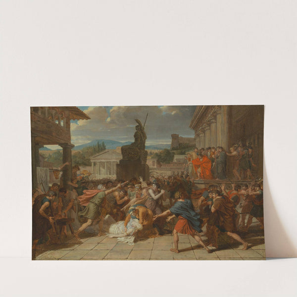 The Death of Virginia by Guillaume-Guillon Lethière