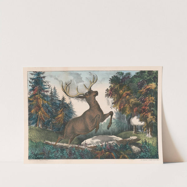 The death shot by Currier & Ives.