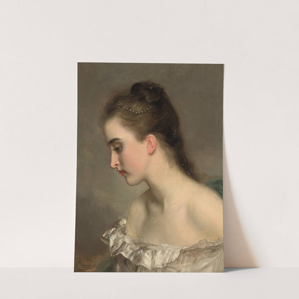 The debutant by Gustave Jean Jacquet