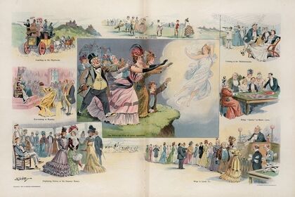 The decay of home-life among the ‘smart set’ (1899)