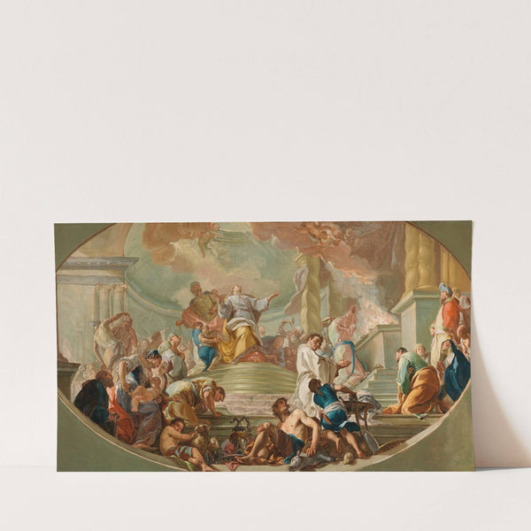 The Dedication of the Temple at Jerusalem by Giacinto Diana