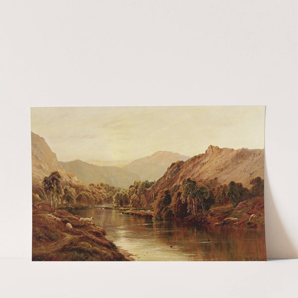 The Dee Near Balmoral by Alfred de Bréanski