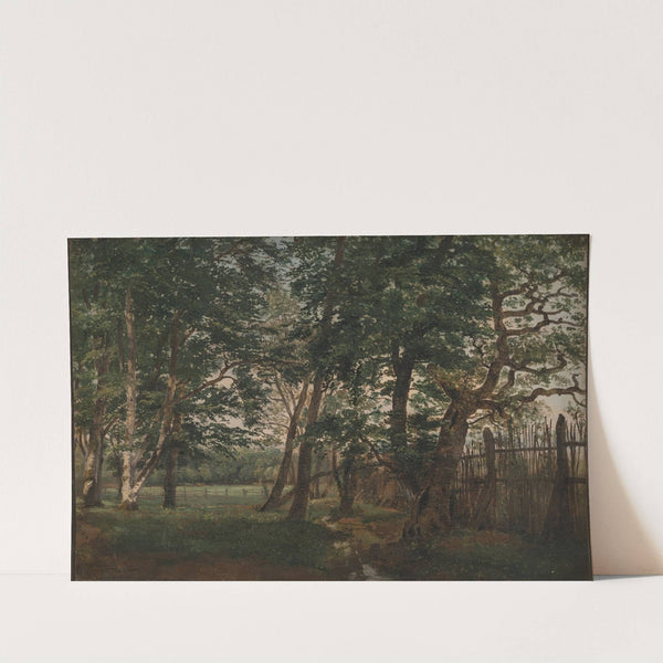 The Deer Park North of Copenhagen (1844) by Dankvart Dreyer