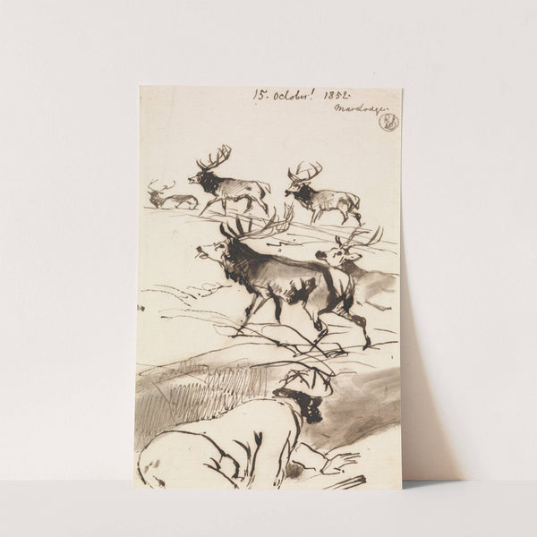 The Deer-Stalker, Oct. 15, 1852 by Sir Edwin Henry Landseer