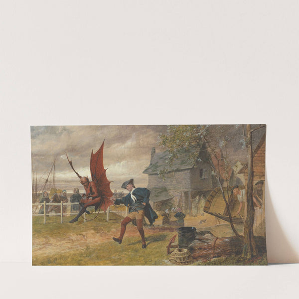 ‘The De’il awa wi the Exciseman’ (1870) by Valentine Walter Bromley