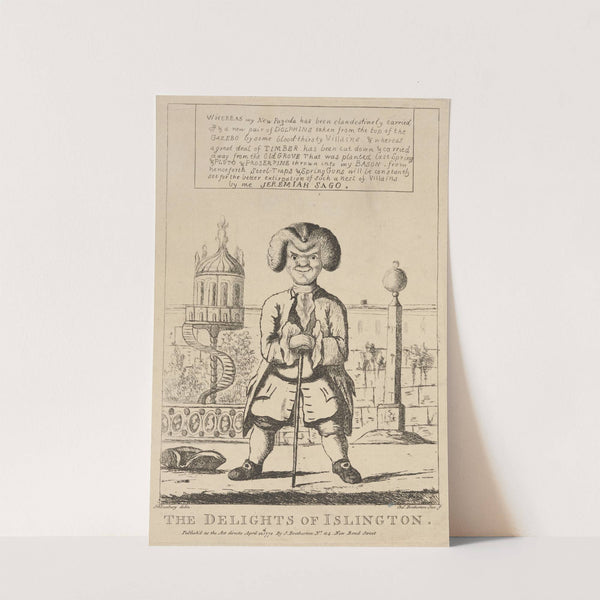 The delights of Islington (1772) by Henry William Bunbury