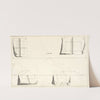 The delineation of an oblong square in perspective. by Andrea Pozzo