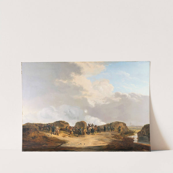 The Demilune constructed at the Siege of Naarden, April 1814 by Pieter Gerardus van Os