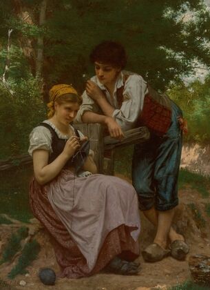 The demure maiden