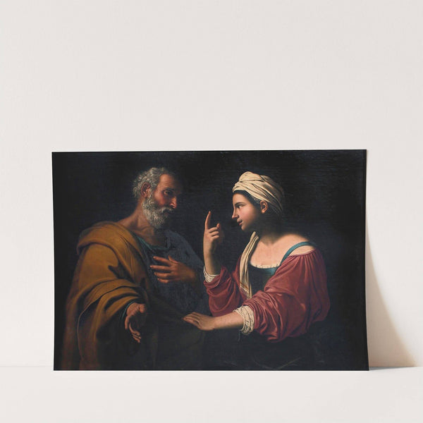 The Denial Of Saint Peter by Antiveduto Gramatica