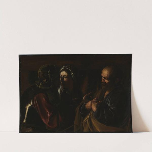 The Denial of Saint Peter (1610) by Caravaggio