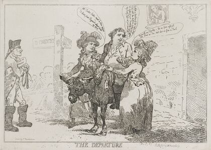 The departure (1784)