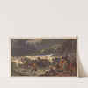 The departure, launching the life boat (1878) by Armstrong & Co