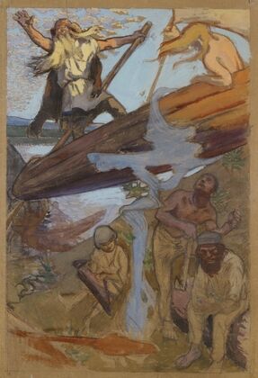 The Departure Of Väinämöinen