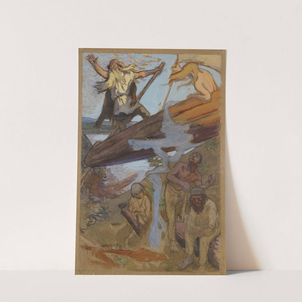 The Departure Of Väinämöinen (1893 - 1894) by Akseli Gallen-Kallela