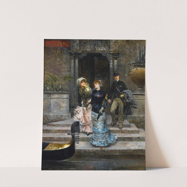 The Departure, Venice by Ludovico Marchetti