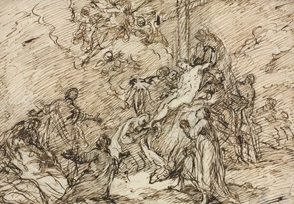 The Deposition (recto)