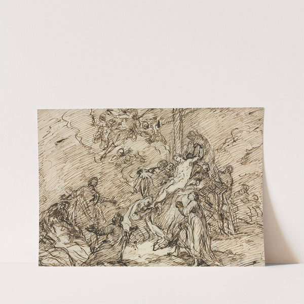 The Deposition (recto) by Christian Wink