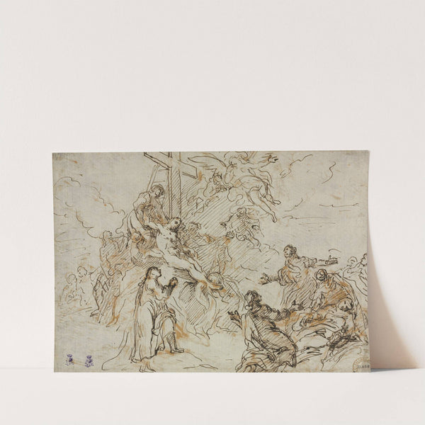 The Deposition (verso) by Christian Wink