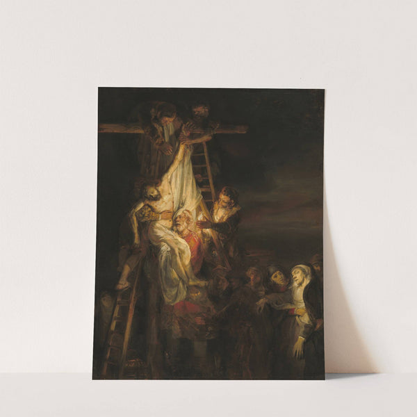 The Descent from the Cross (1650-1652) by Follower of Rembrandt van Rijn