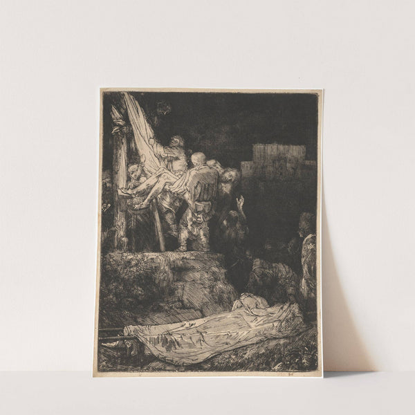 The Descent from the Cross by Torchlight by Rembrandt van Rijn