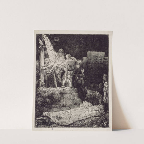 The Descent from the Cross by Torchlight by Rembrandt van Rijn