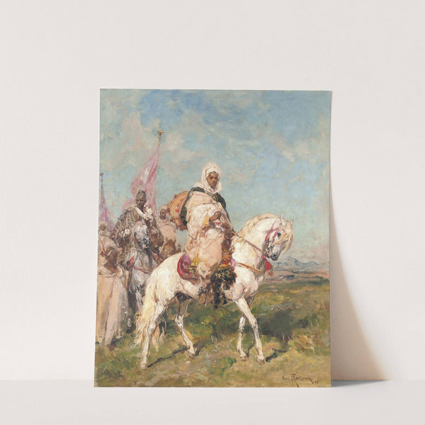 The Desert Escort (1925) by Henri Émilien Rousseau