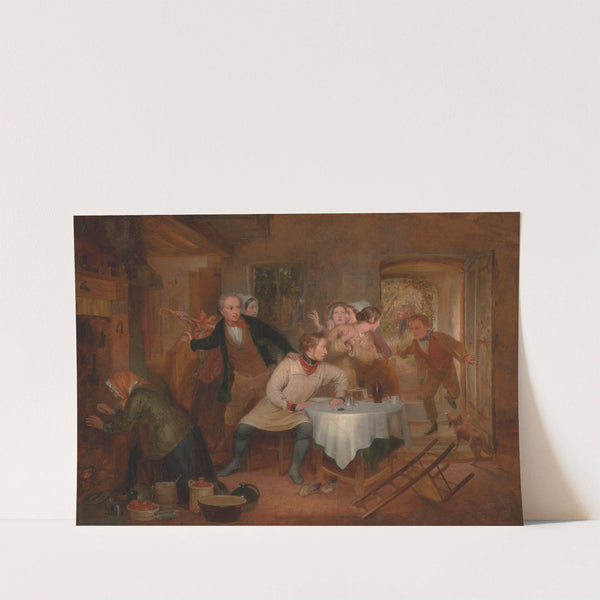 The Deserter's Home by Richard Redgrave