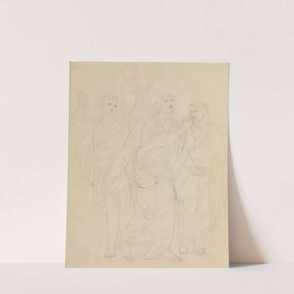 The Despair of Deianira by Andries Cornelis Lens