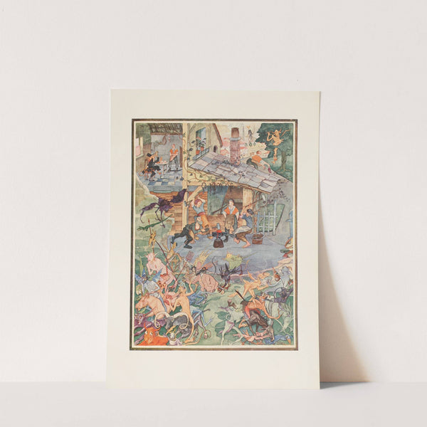 The Devil beaten Three Times by Jean de Bosschère