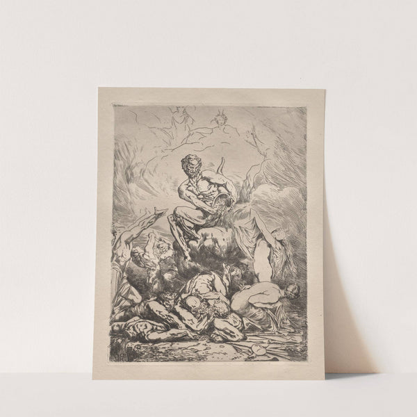 The Devil of Money (1865) by François-Nicolas Chifflart