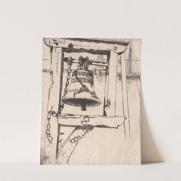 The Dijk Bell, Volendam by Sir Frank Short