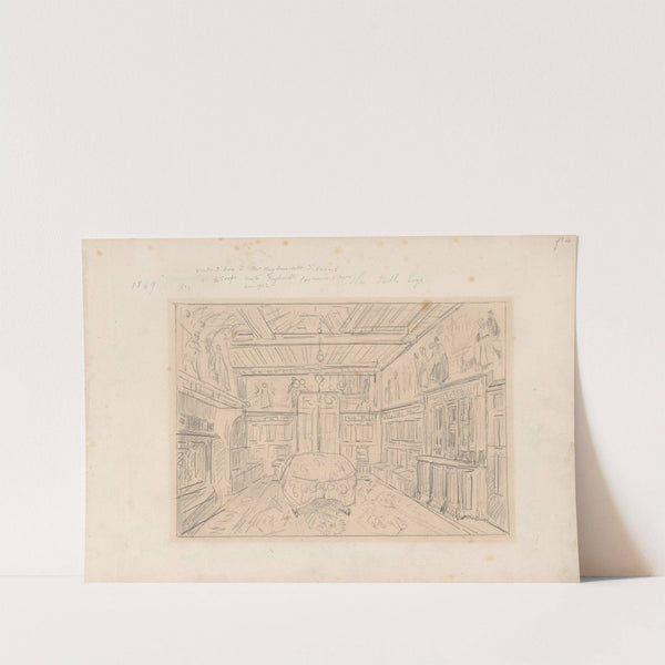 The Dining Room in the House of the Artist Henri Leys by Henri de Braekeleer