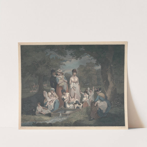 The Dipping Well in Hyde Park (1802) by Francis Wheatley