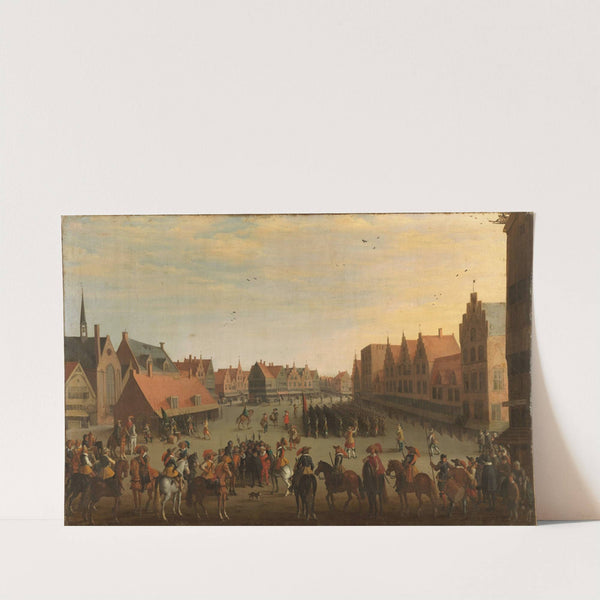 The Disbanding of the 'Waardgelders' (Mercenaries in the Pay of the Town Government) by Prince Maurits in Utrecht, 31 July 1618 by Joost Cornelisz Droochsloot