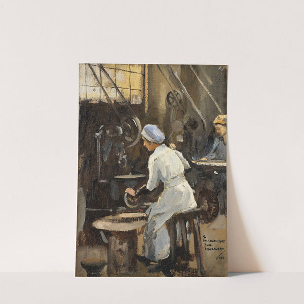 The Disc Maker by Sir John Lavery