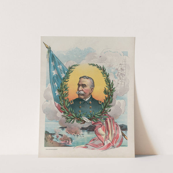 The disciple of Farragut is worthy of his master by Udo Keppler