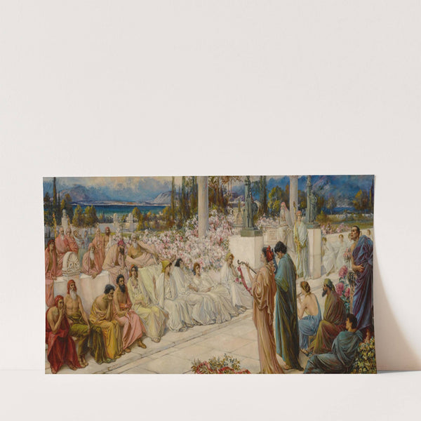 The disciples of Sappho (1896) by Thomas Ralph Spence