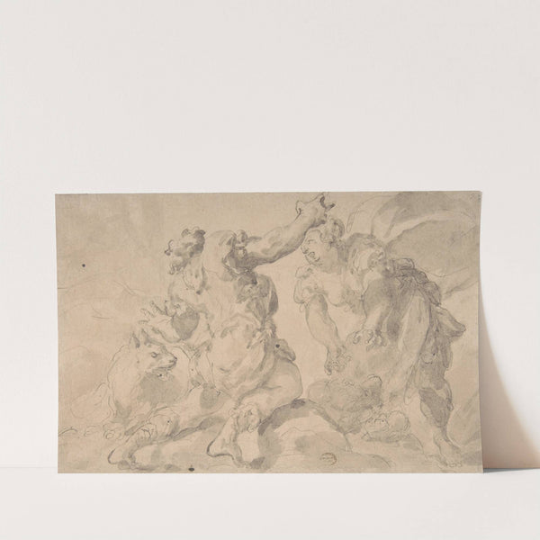 The Discovery of Romulus and Remus by Paolo Pagani