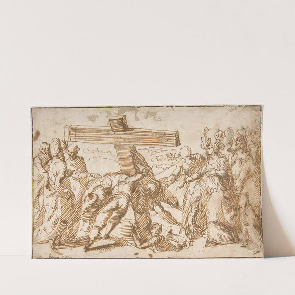 The Discovery of the True Cross (1581–1644) by Bernardo Strozzi