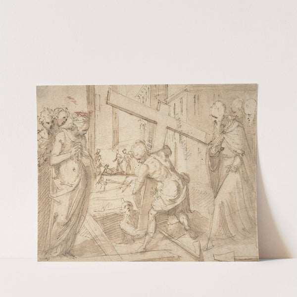 The Discovery of the True Cross by Moncalvo (Guglielmo Caccia)