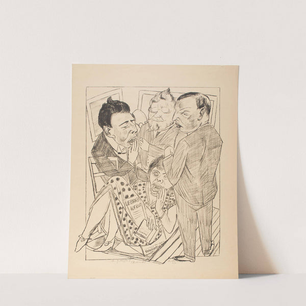 The Disillusioned II (1922) by Max Beckmann