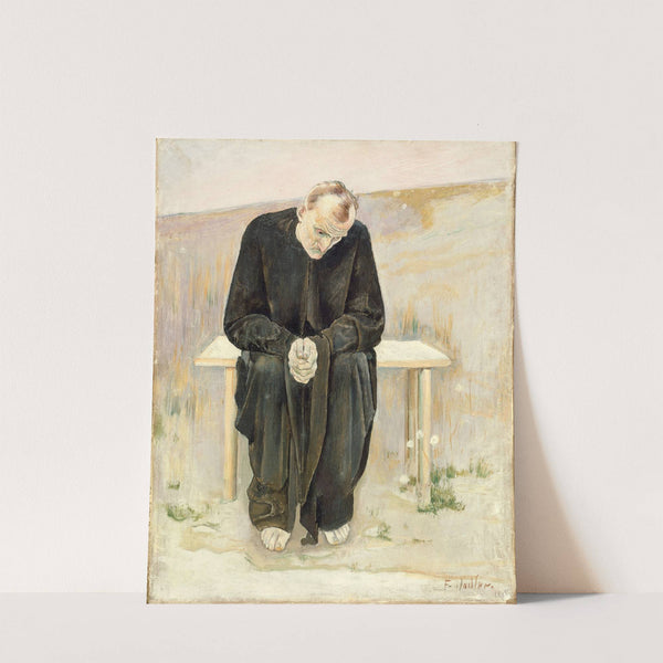 The Disillusioned One (1892) by Ferdinand Hodler