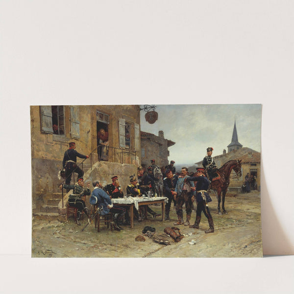 The Dispatch-Bearer by Alphonse Marie De Neuville