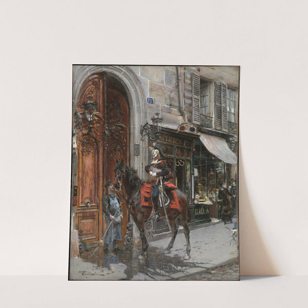 The Dispatch-Bearer by Giovanni Boldini