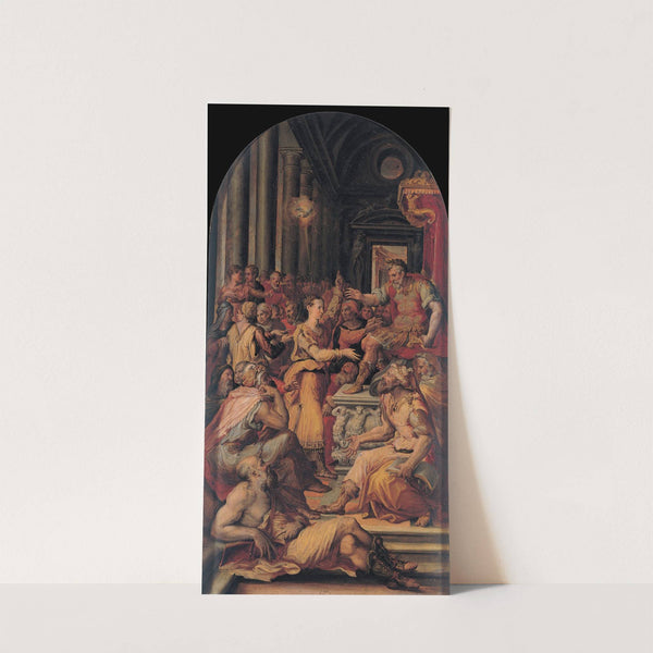 The Dispute of Saint Catherine by Prospero Fontana