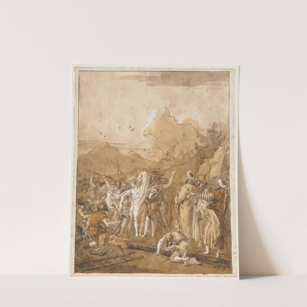 The Disrobing of Christ (c. 1785–90) by Giovanni Domenico Tiepolo