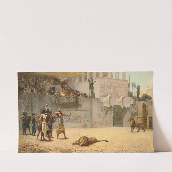 The Diversion Of An Assyrian King by Frederick Arthur Bridgman